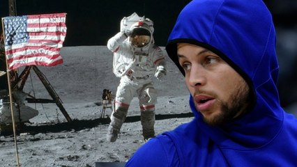 Steph Curry Says He Doesn't Think We Ever Landed On The Moon