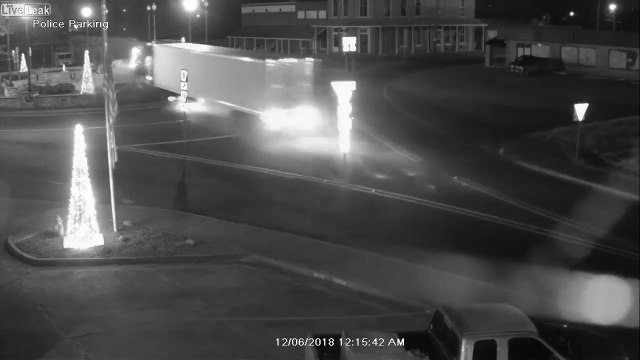 Un chauffeur de poids lourd s'endort au volant et c'est le drame