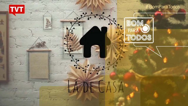 Lá de Casa: aprenda a fazer uma estrela para natal com saquinho de pão