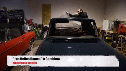 Les Vieilles Dames à Gembloux, un restaurateur d'ancêtres automobile