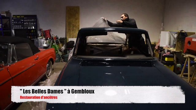 Les Vieilles Dames à Gembloux, un restaurateur d'ancêtres automobile