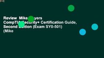 Review  Mike Meyers  CompTIA Security+ Certification Guide, Second Edition (Exam SY0-501) (Mike