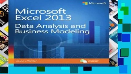 Library  Microsoft Excel 2013: Data Analysis and Business Modeling