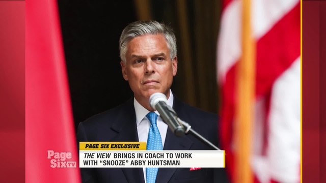 Drama at @TheView? Sources tell us new host @HuntsmanAbby is meeting with a talent coach as she's been struggling to connect with viewers. @carlosgreer will tell you everything on today's episode of #PageSixTV!