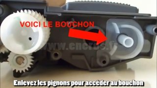 Comment recharger une cartouche laser Brother TN2320