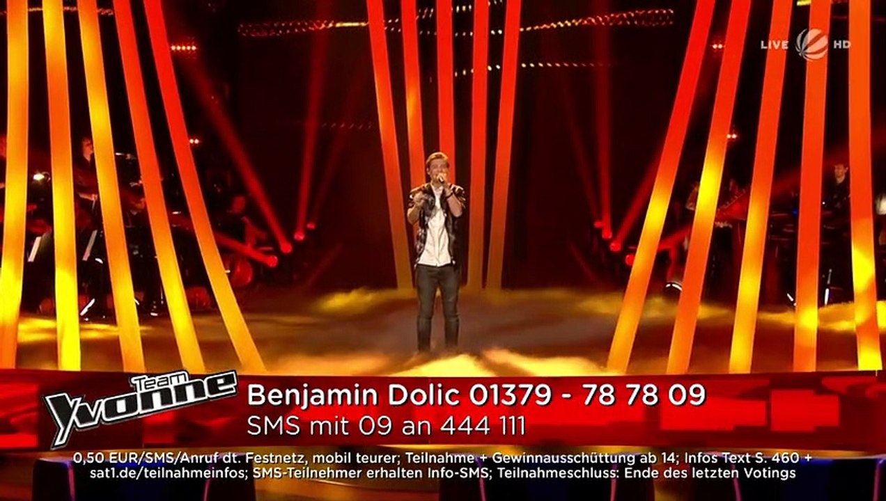 Benjamin Dolic Halbfinale The Voice of Germany 2018