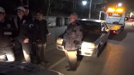 Ters Yolda Yakalanan Sürücünün Aracına El Konuldu