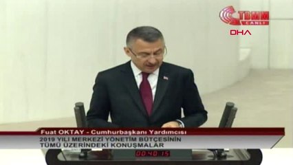 Cumhurbaşkanı Yardımcısı Fuat Oktay'ın Bütçe Konuşması - 1