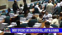 Energy efficiency and conservation bill, lusot na sa Kamara