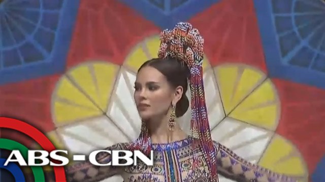 UKG: Catriona Gray, inirampa ang national costume na may temang Luzon, Visayas at Mindanao