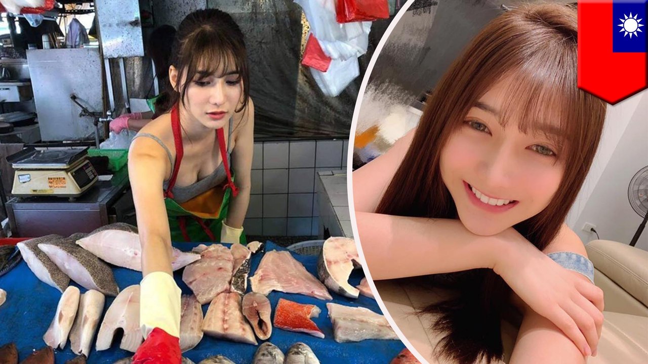 Taiwanese model turns heads helping mom sell fi...