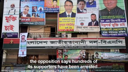 Campaigning under way for Bangladesh polls