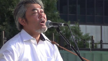 Matsuri Festival 2018 5-  ,  Makata Tanaka Folks Songs, Tumbalong Park, Darling Harbour, Sydney, 8 Dec 18