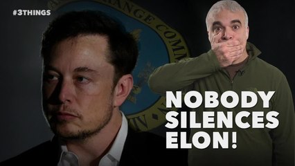 Nobody Silences Elon Musk and Apple's Squid Has a Butt on Its Forehead (60-Second Video)