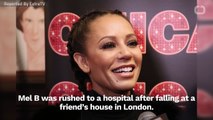 Mel B Hospitalized For 'Severed' Hand And Broken Ribs
