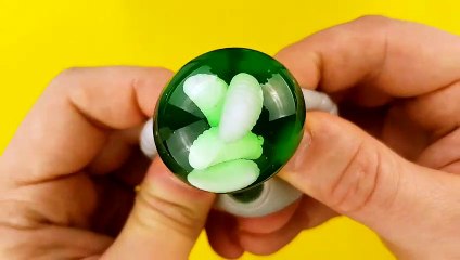 Cutting Open Alien Head & Skull Squishy Toys