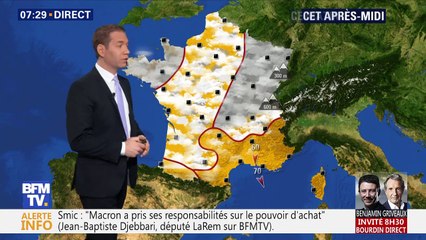 La météo pour ce mardi 11 décembre 2018