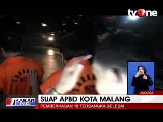 10 Tersangka Suap APBD Kota Malang Siap Disidangkan