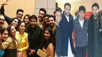 Descargar video: Kapil Sharma Wedding: Krushna Abhishek & Sumona Chakravarti attend pre-wedding festive | FilmiBeat