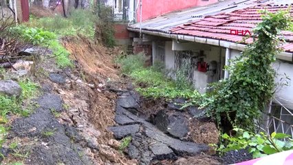 Beşiktaş'ta Toprak Kayması