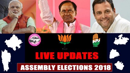 കോൺഗ്രസ് കുതിക്കുന്നു, പിടിവിട്ട്  BJP