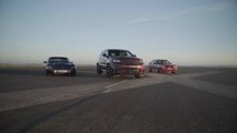 Jeep Grand Cherokee Trackhawk Drag Race on the Track