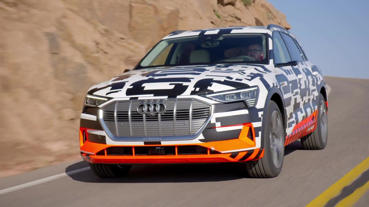 Audi e-tron Prototype extreme Pikes Peak recuperation