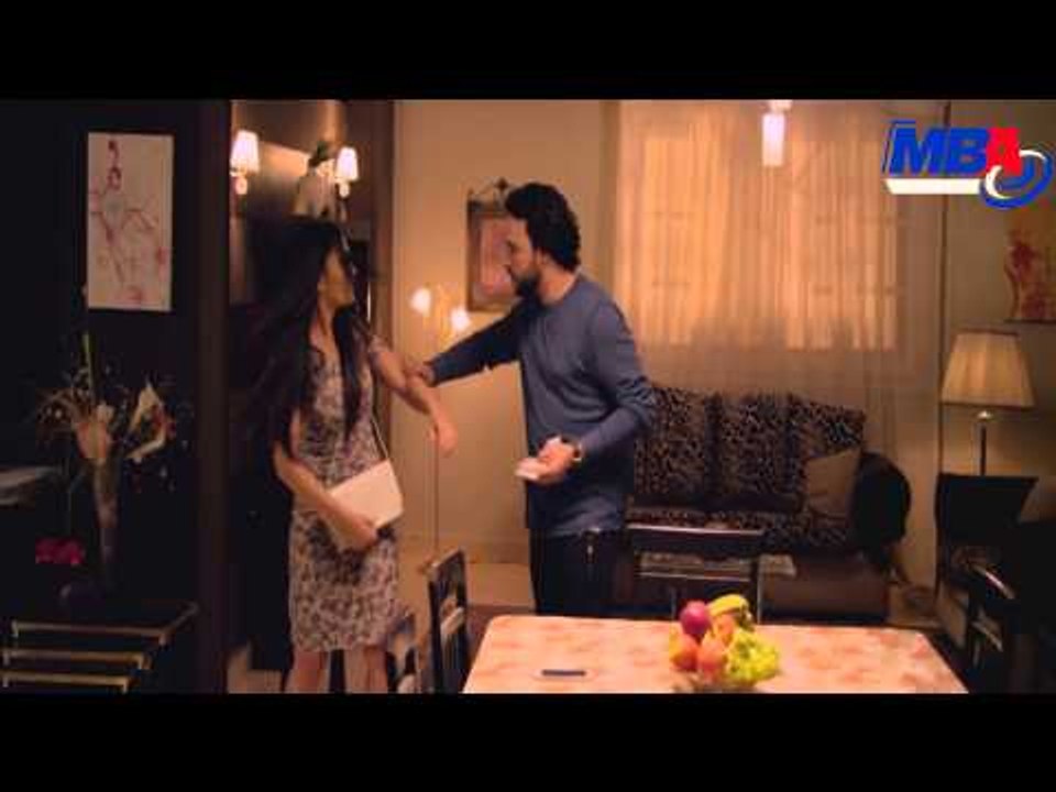 شاهد خيانه "راندا البحيرى" لـ "رامز امير" من مسلسل حاله عشق
