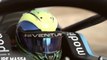 Felipe Massa races the world's fastest bird