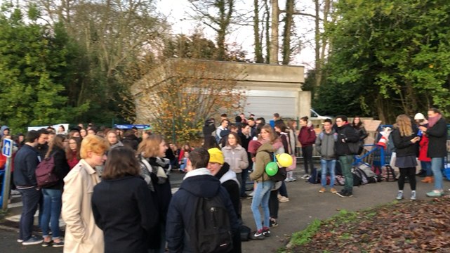 Mobilisation contre la réforme des lycées