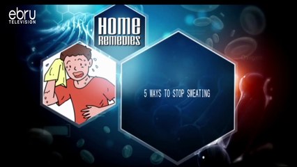 5 Ways To Stop Sweating