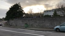 Manifestations dans les lycées quimpérois. Acte 1.