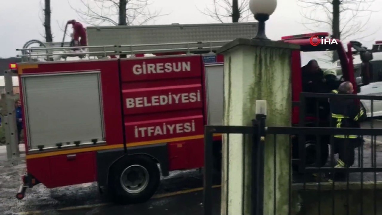 Rüzgara dayanamayan ağaç elektrik tellerine devrildi