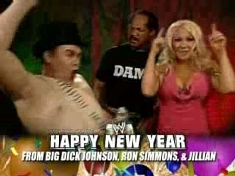 Raw 31 12 07 Ron Simmons , Jillian & Big Dick Johnson