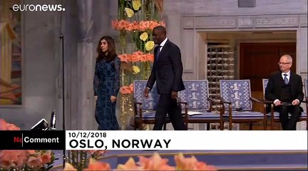 L'appel des deux Nobel de la Paix 2018 contre les violences sexuelles