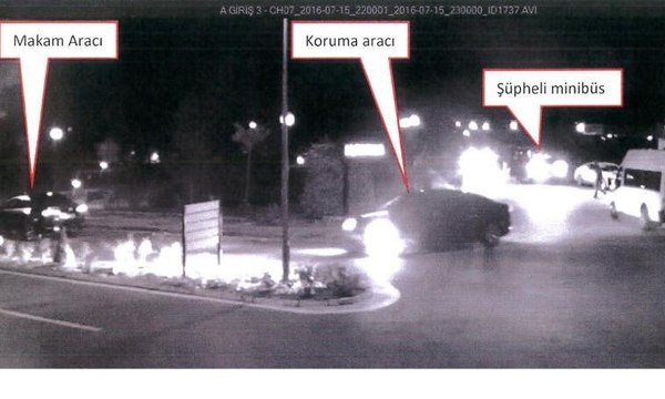 Galip Mendi'nin kaçırılma anı güvenlik kamerasında