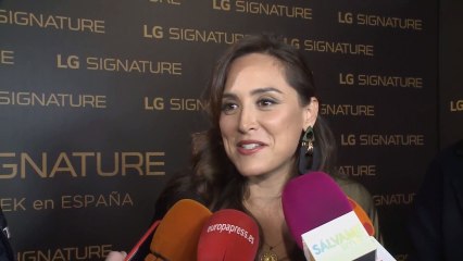 Tamara Falcó habla de la maternidad de Ana Boyer y del supuesto idilio de Makoke y Julio Iglesias