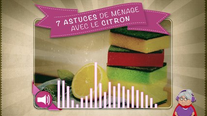 7 astuces de ménage avec le citron
