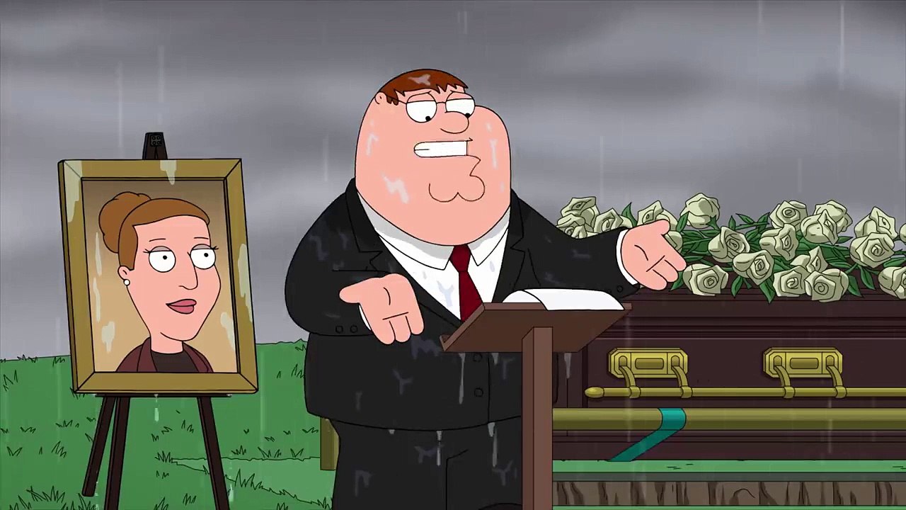 Le discours émouvant de Peter Griffin qui rend hommage à Carrie Fisher dans Family Guy