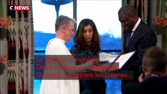 Prix Nobel de la Paix : deux lauréats unis contre contre les violences sexuelles