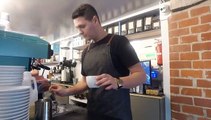 The Brilliant Latte Art Barista!