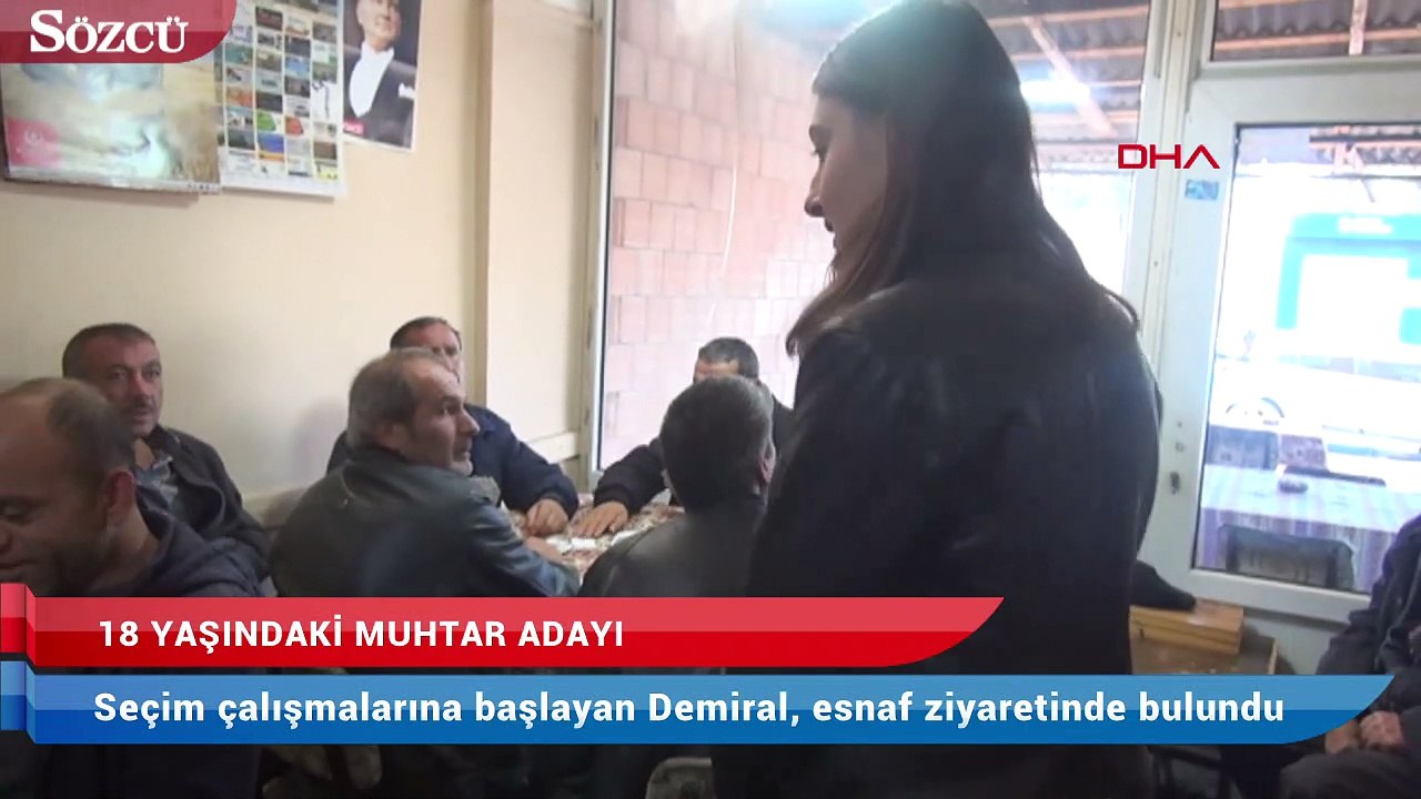 Geçen yıl liseden mezun oldu bu yıl muhtar adayı