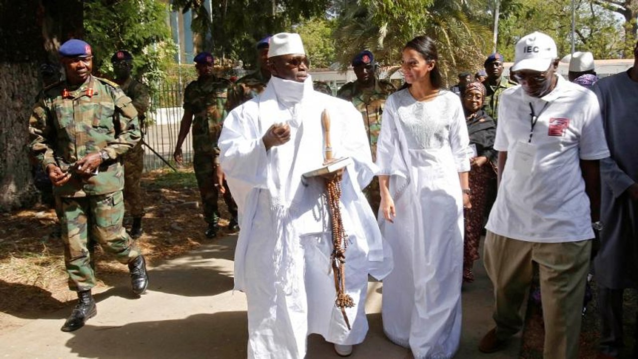 Exiled Yahya Jammeh, family banned from entering U.S.