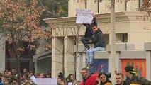 Studentët protestojnë. Në Tiranë protesta përpara Ministrisë së Arsimit