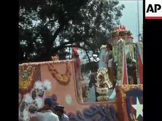 Pawai Merayakan Hari Kemerdekaan RI, Jakarta 18 Agustus 1972