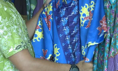 Motif Cantik Batik Balikpapan Buatan Warga Disabilitas