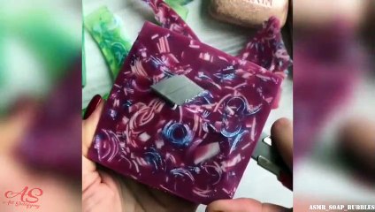 ASMR SOAP CUTTING | SATISFYING & CRUNCHY