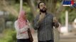 كوميديا حسن ابو علي مع زوجته في الشارع في مشهد يموت من الضحك