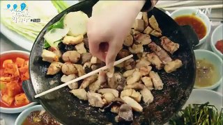 (Phim Thần thực 2015) Ngon không tưởng với cách ăn lòng lợn của Hàn Quốc