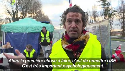 Annonces de Macron: réactions de "gilets jaunes"